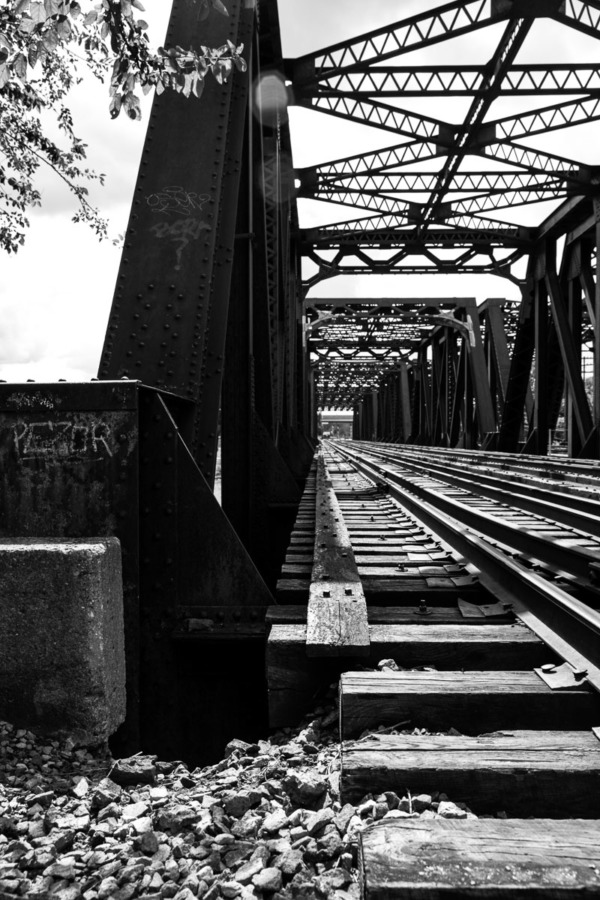 Old railroad bridge, Columbus, Ohio