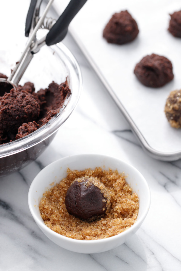 Bourbon Chocolate Sugar Cookies