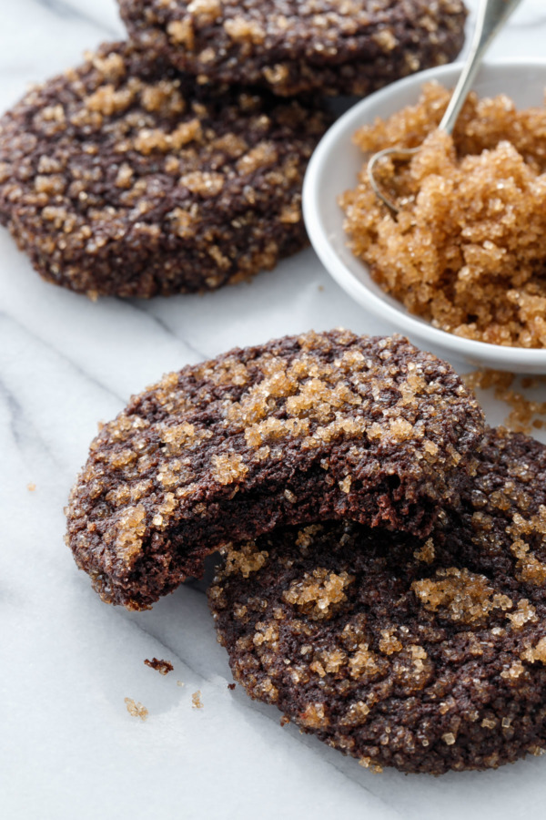 Bourbon Chocolate Sugar Cookies