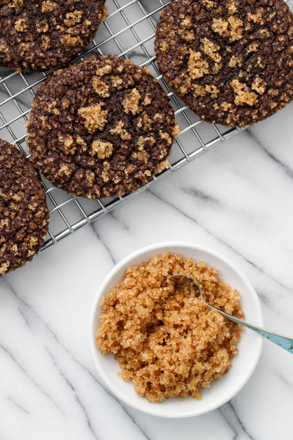 Bourbon Chocolate Sugar Cookies