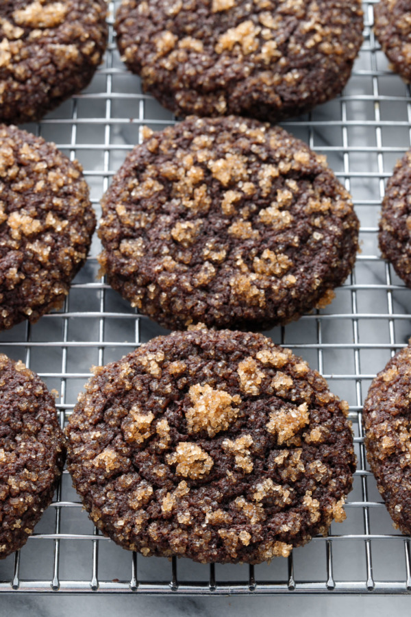 Bourbon Chocolate Sugar Cookies