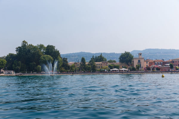 Town of Bardolino on Lake Garda, Italy