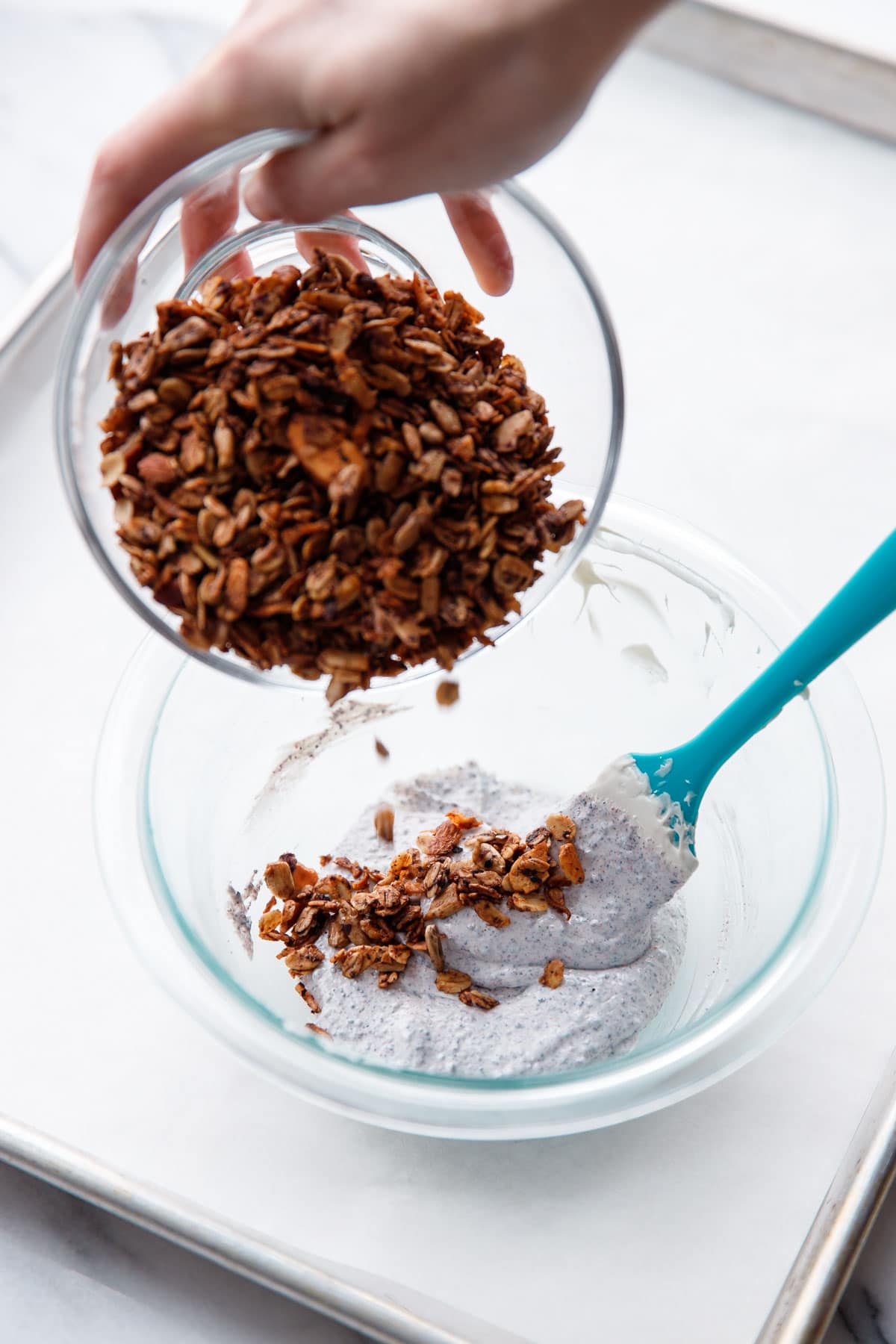 Very Blueberry Granola with Yogurt Clusters Love and Olive Oil