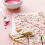 Earl Grey Shortbread Recipe with Blood Orange Glaze