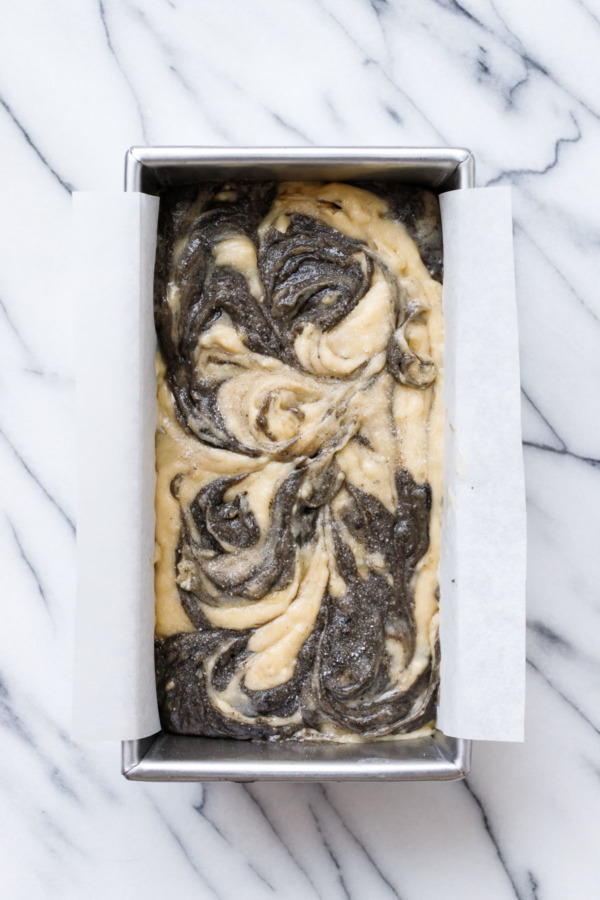 Black Sesame Swirl Banana Bread Recipe