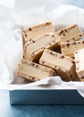 Chocolate Chip Cookie Dough Ice Cream Sandwiches with Homemade Brown Sugar Ice Cream