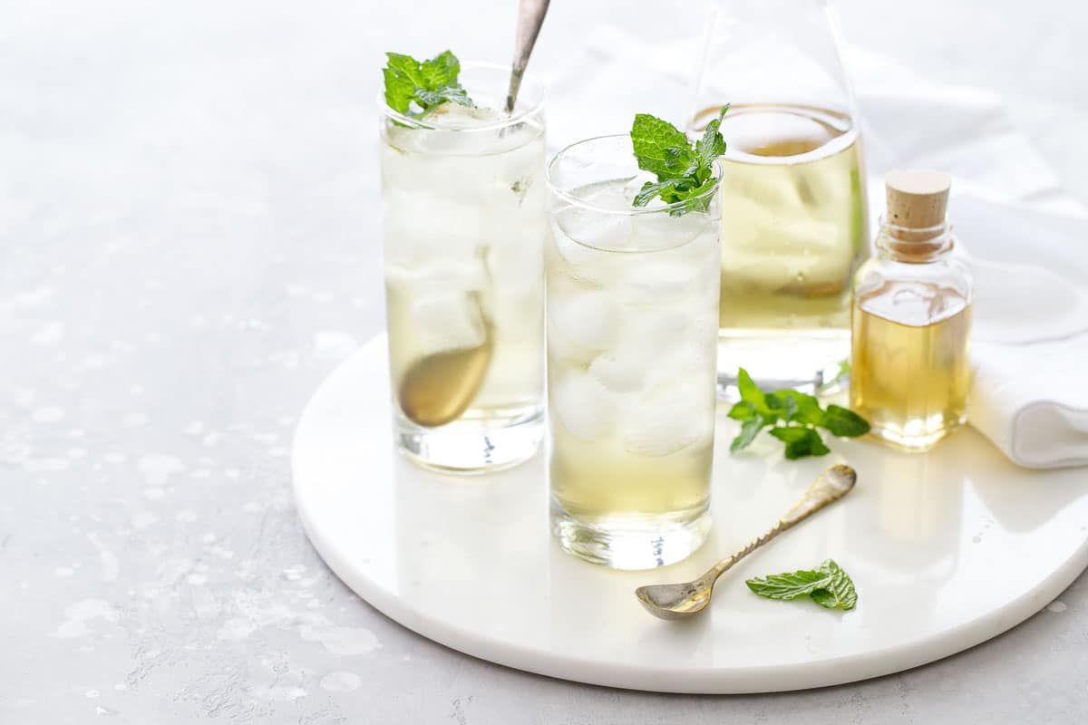 Fresh Mint Iced Tea