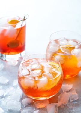Classic Italian Spritz Cocktail