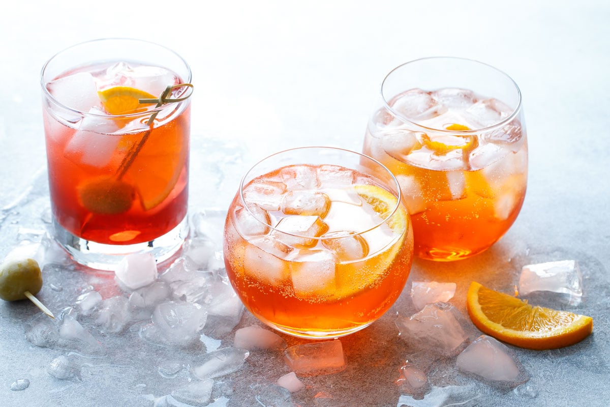 Classic Italian Spritz Cocktail