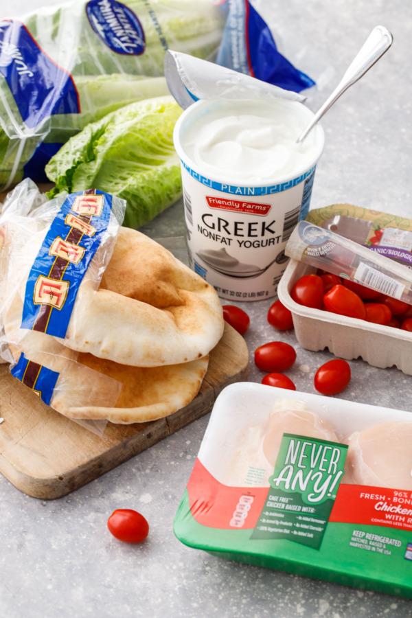 Get all the ingredients you need for this Chicken Caesar Salad Pita recipe at ALDI!