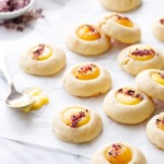 Mango Thumbprints with Spicy Hibiscus Sugar