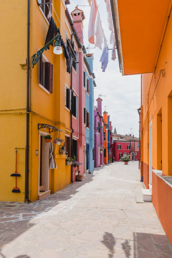 Colorful houses, Burano, Italy