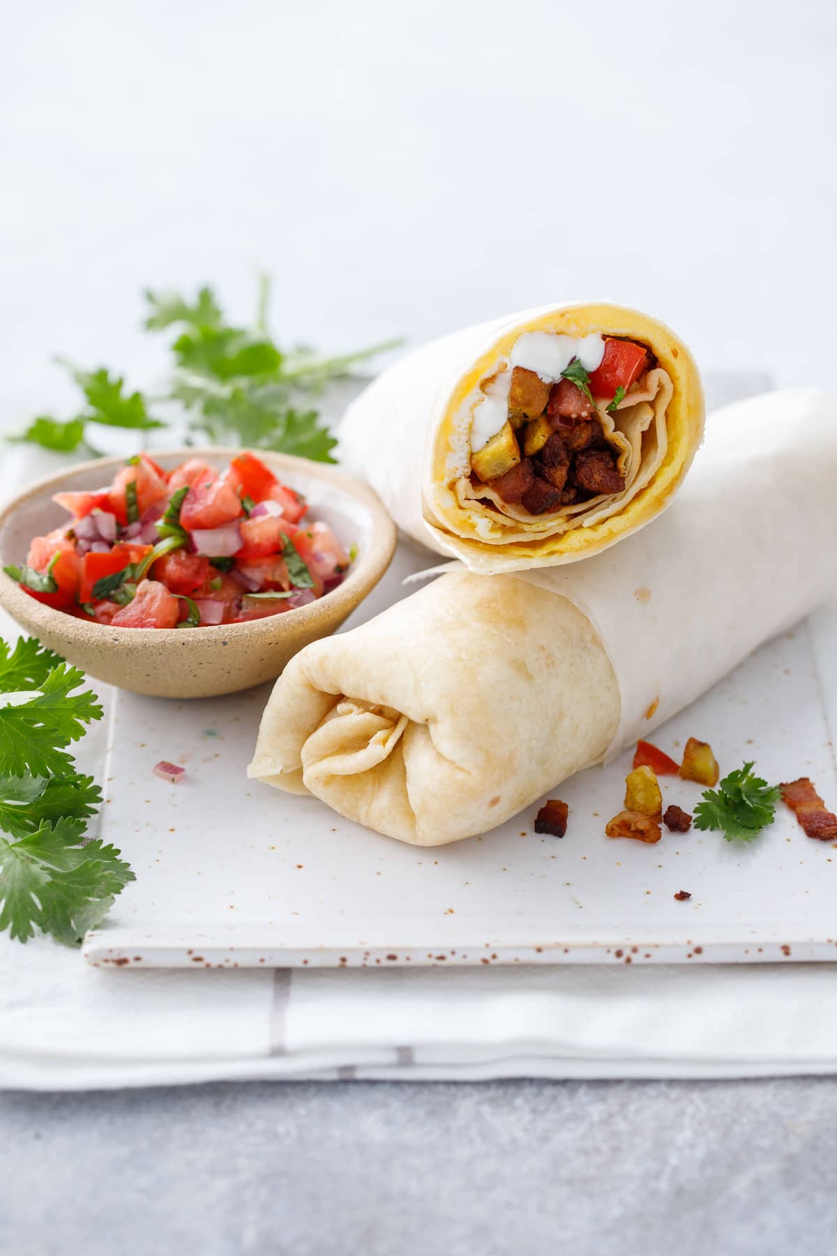 Ultimate Breakfast Burritos Love and Olive Oil