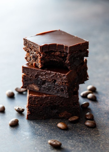 Triple Chocolate Espresso Brownies