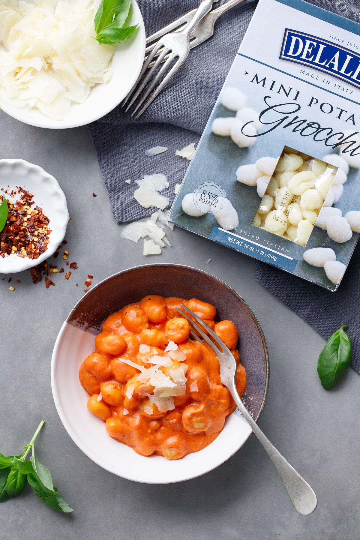 OnePot Gnocchi with Vodka Sauce Love and Olive Oil