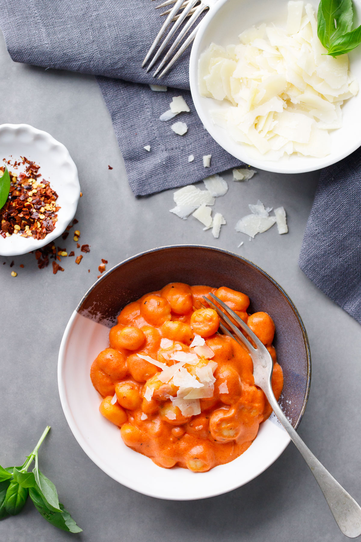 OnePot Gnocchi with Vodka Sauce Love and Olive Oil