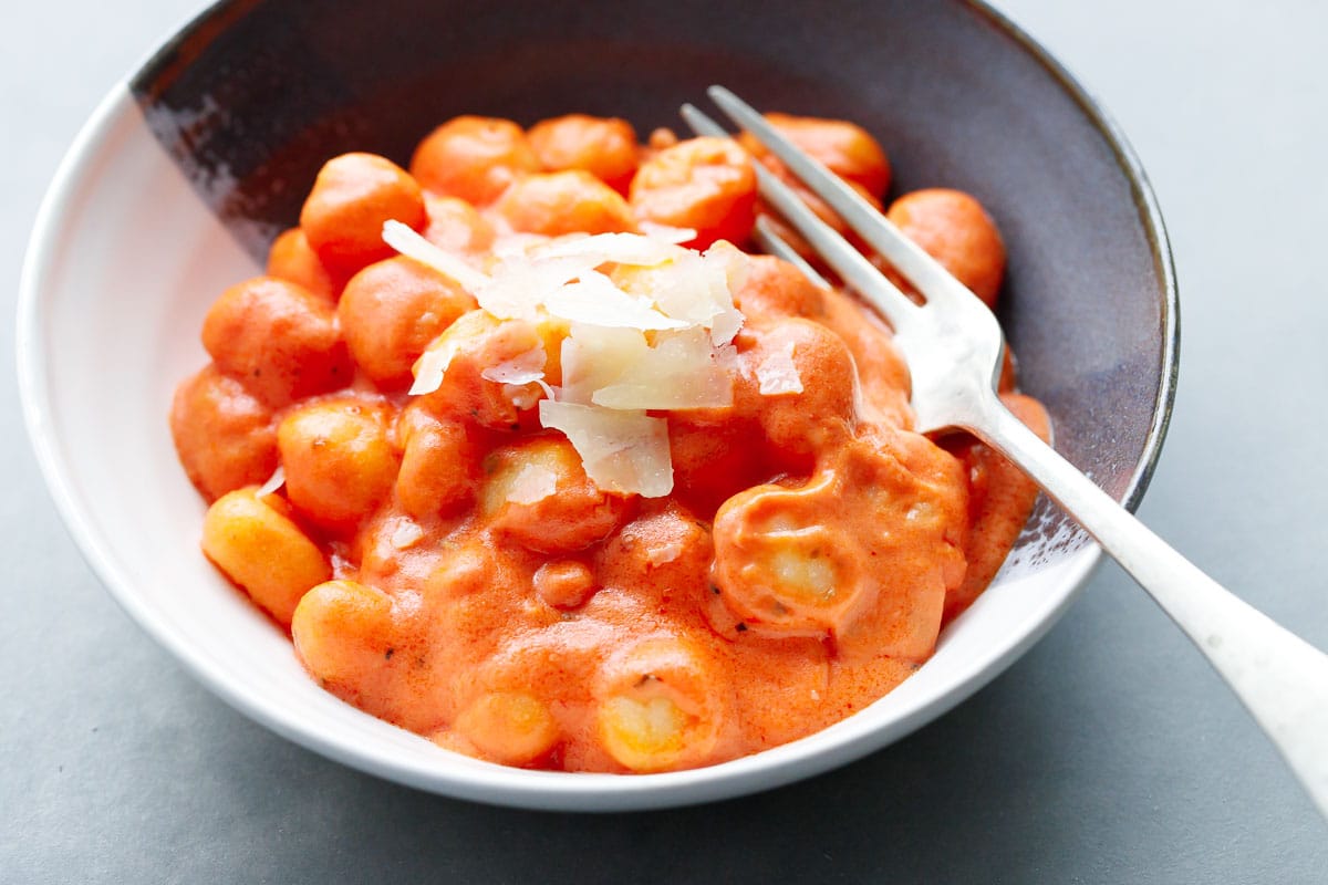 One-Pot Gnocchi with Vodka Sauce