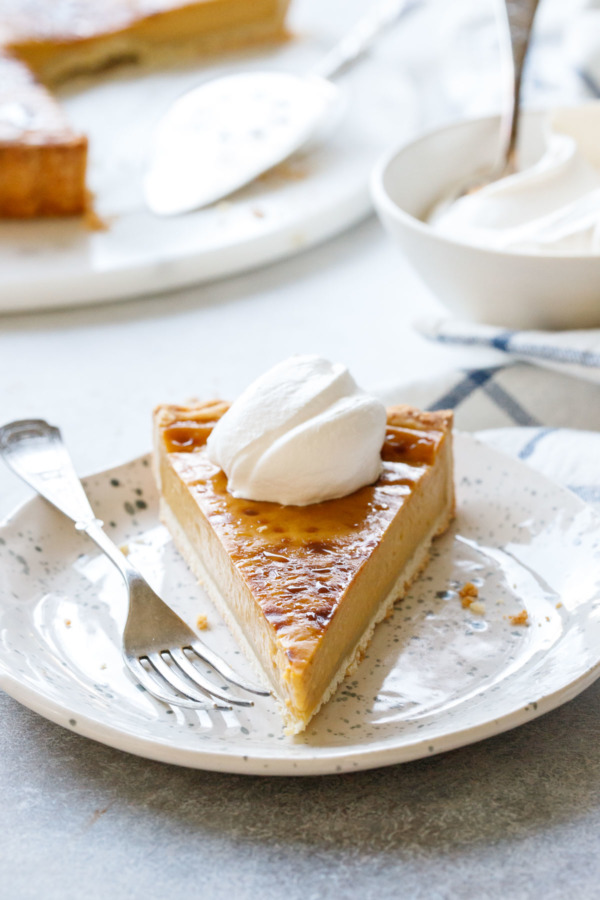 Pumpkin Custard Tart Recipe for Thanksgiving