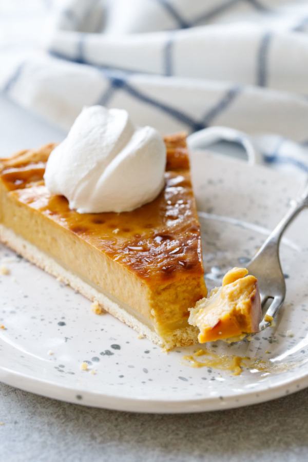 Make this Pumpkin Custard Tart Recipe this Thanksgiving!