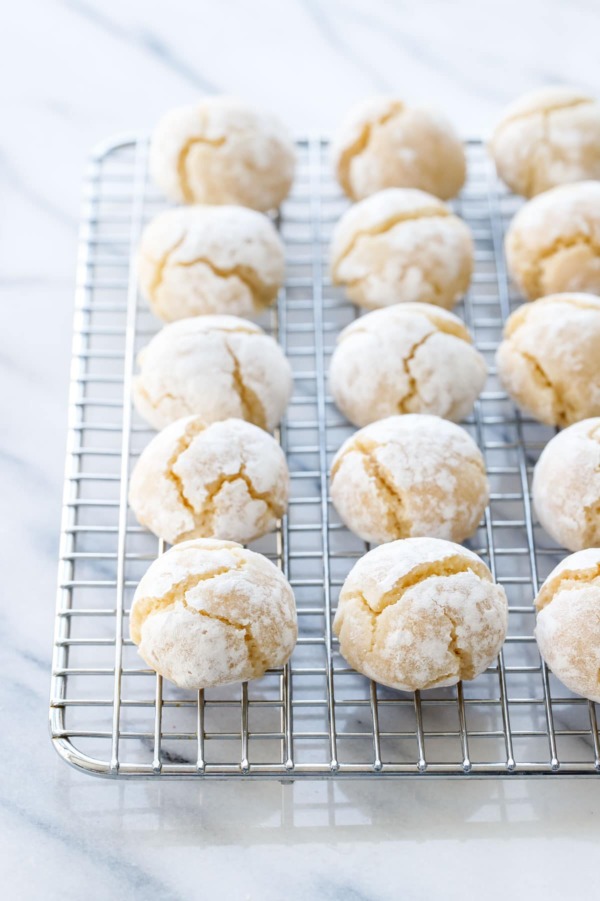 Soft Amaretti Cookies Love And Olive Oil