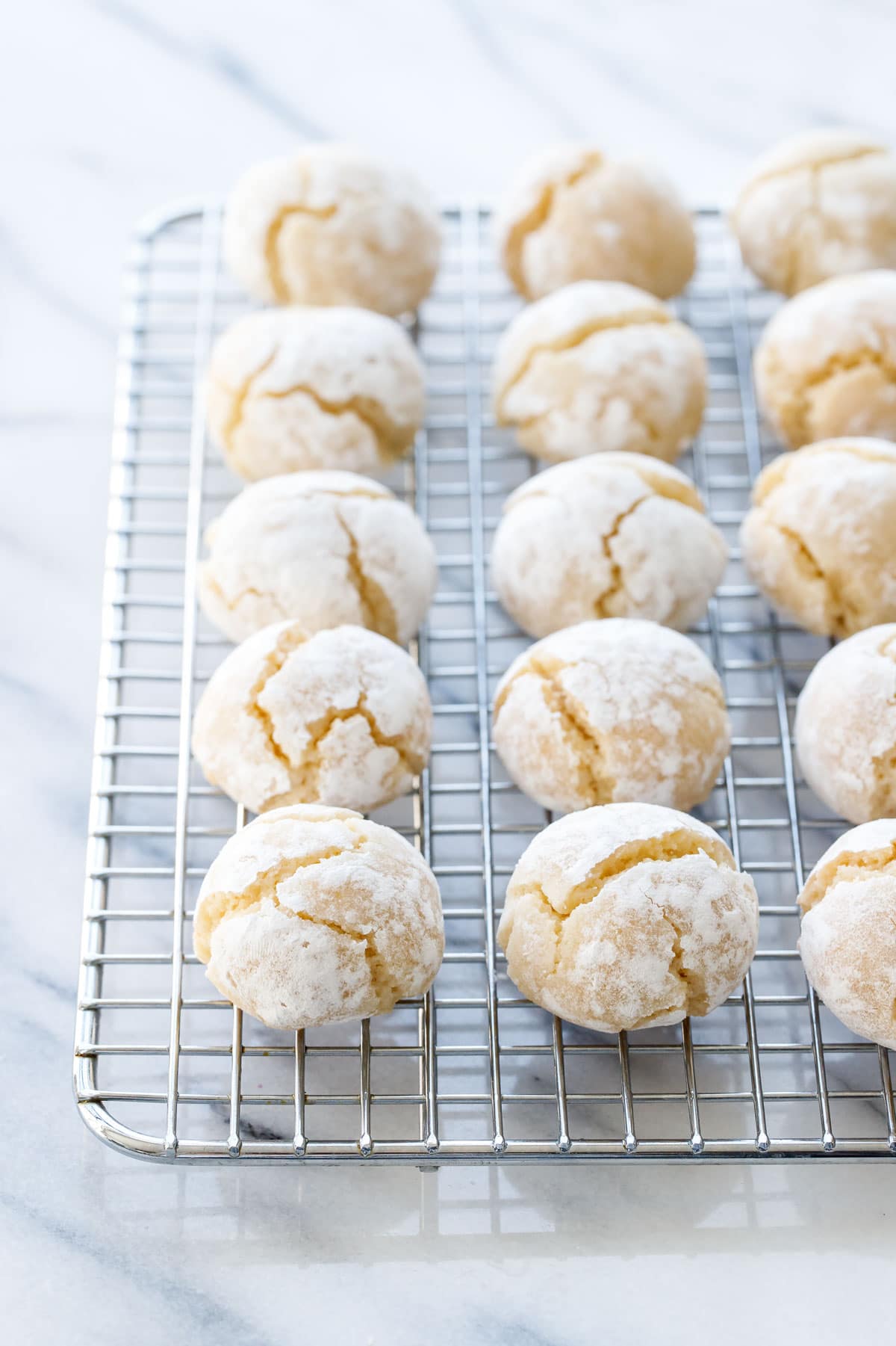 Soft Amaretti Cookies Love And Olive Oil