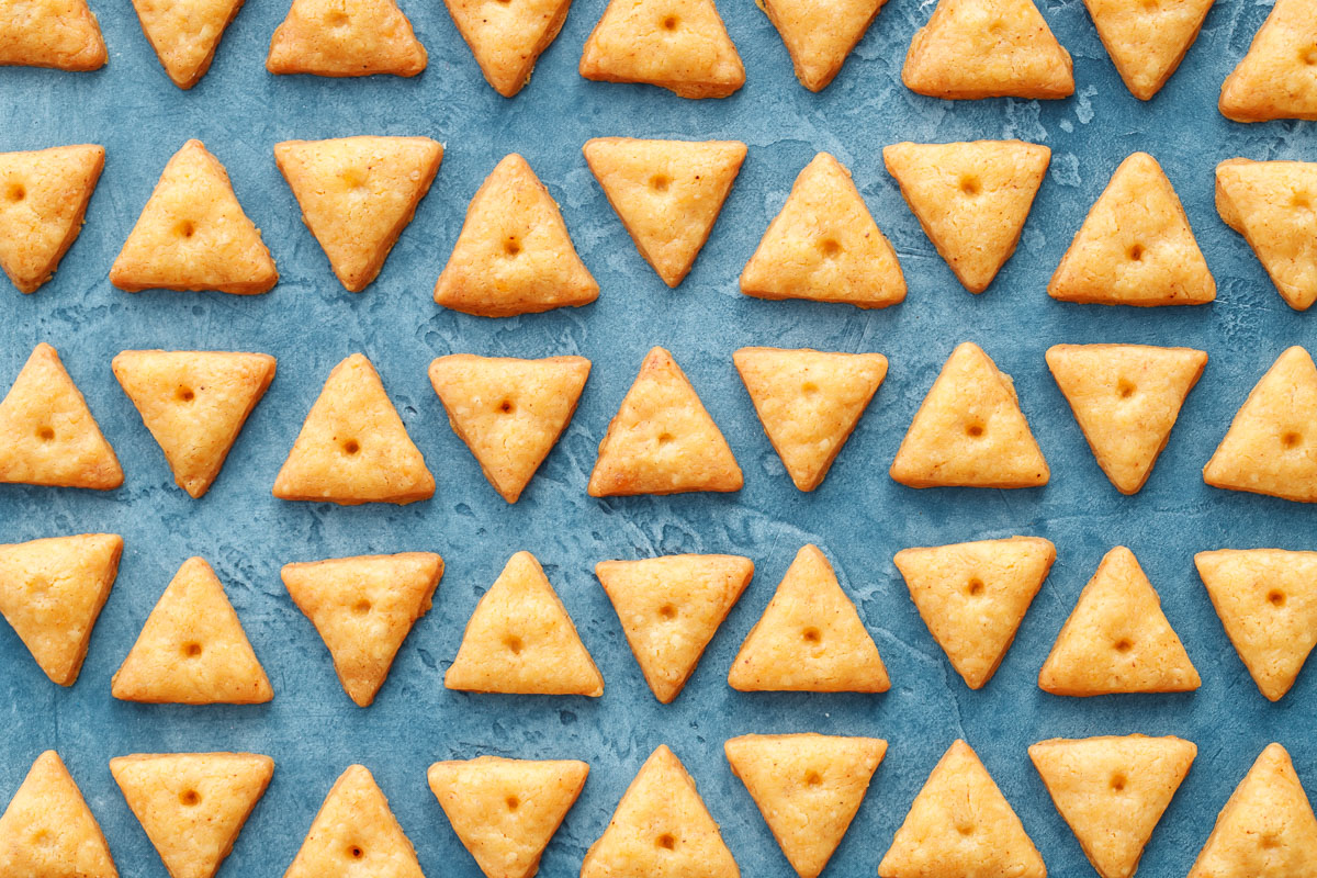 Homemade Cheese Crackers