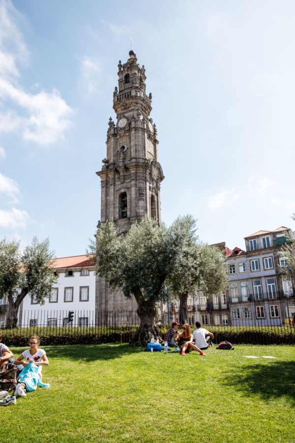 Clérigos Tower in Porto, Portugal