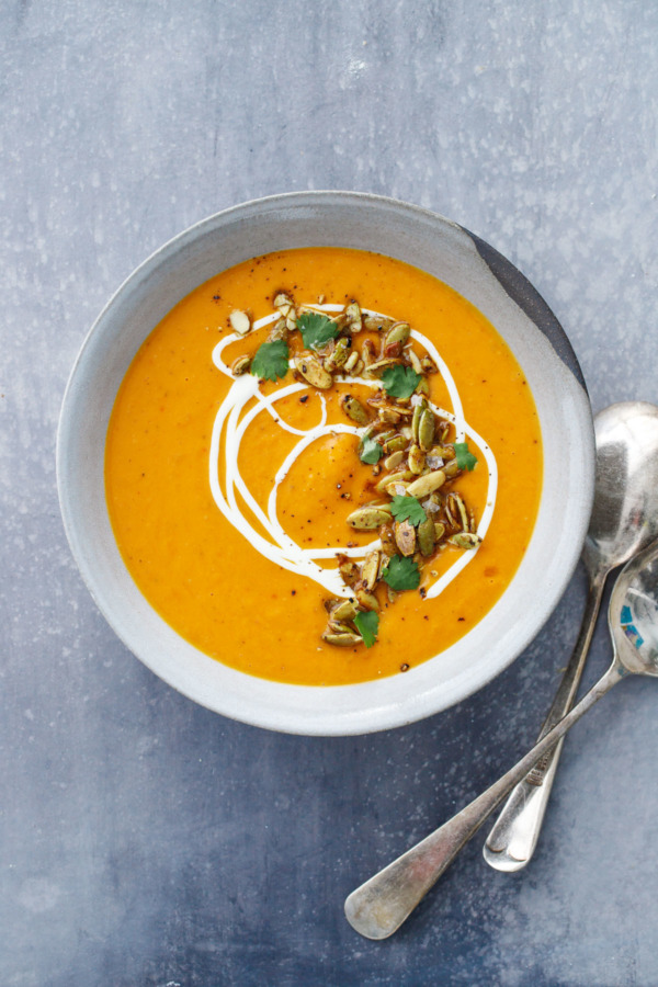 Creamy Butternut Squash Soup With Orange And Saffron Love And Olive Oil,Orange Flowers Images