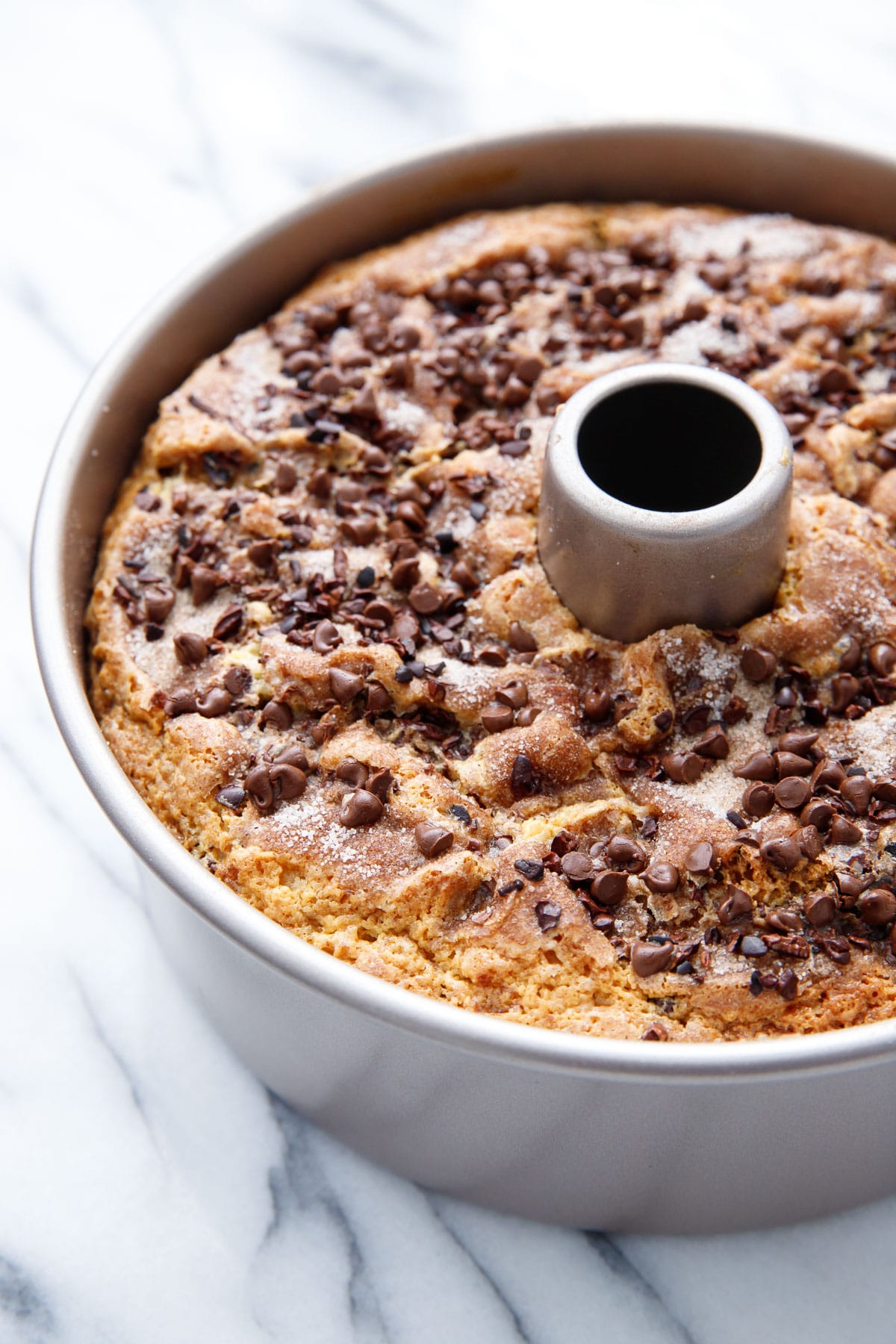 Sour Cream Chocolate Chip Coffee Cake Love and Olive Oil