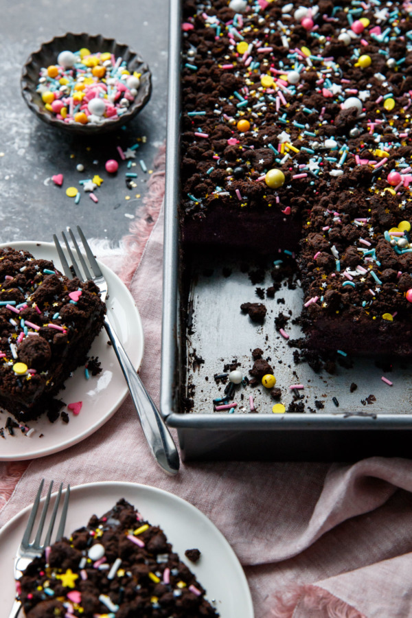 Bittersweet Chocolate Sheet Cake Recipe