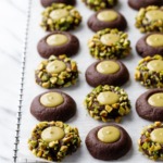 Chocolate Pistachio Cream Thumbprint Recipe