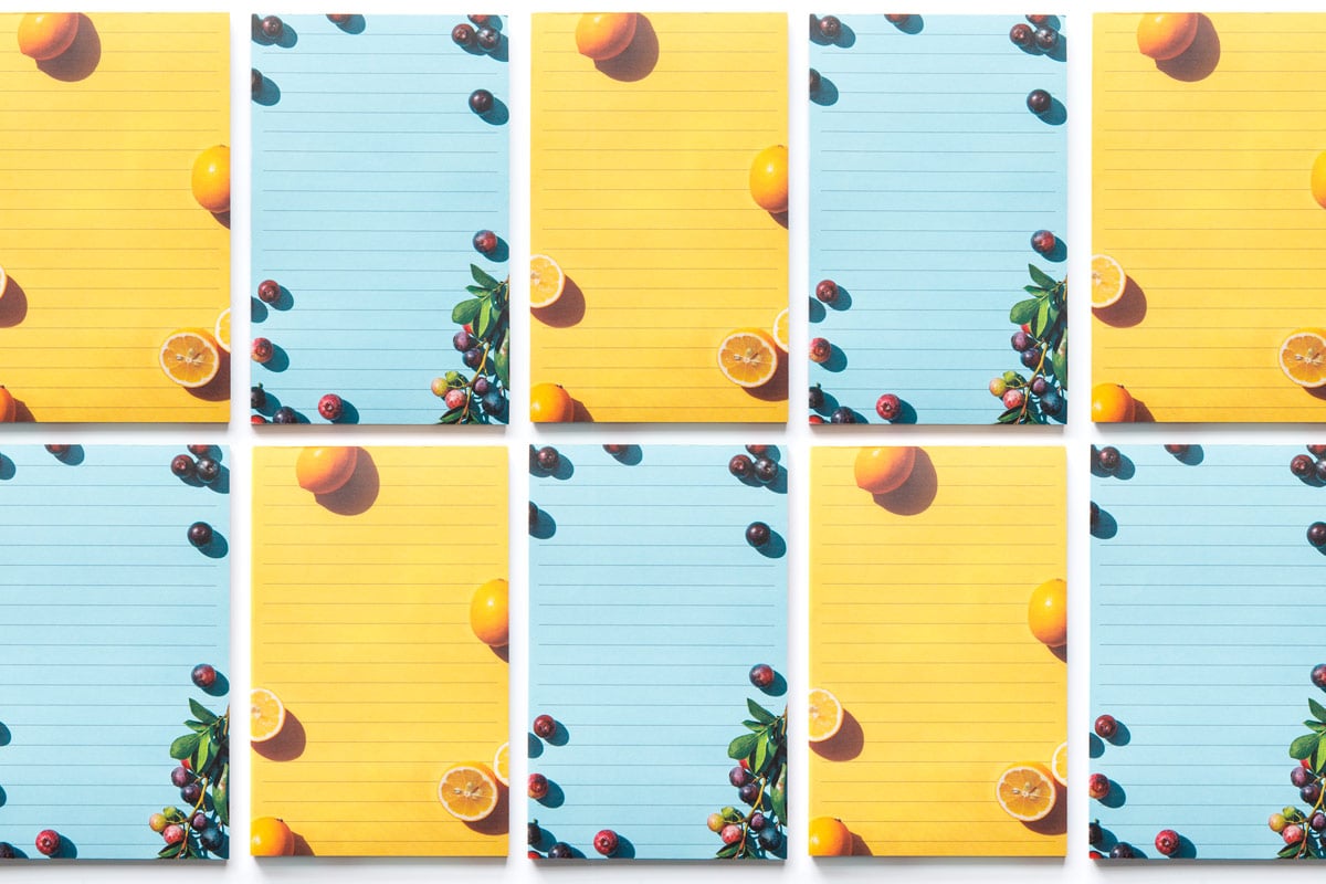 Fruit Notepads