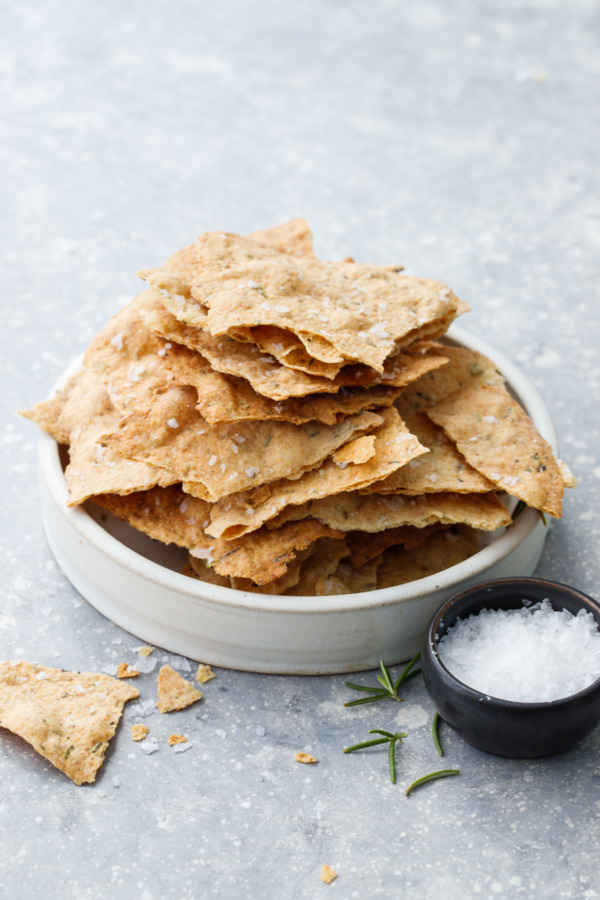 Herbs de Provence Sourdough Crackers Recipe