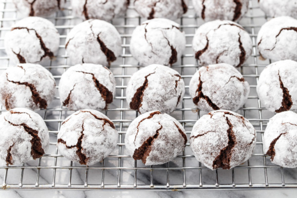 Chocolate Amaretti Cookies