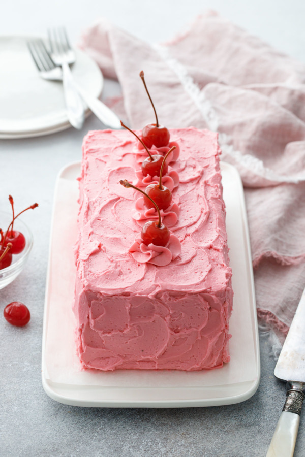 Chocolate Maraschino Layer Cake