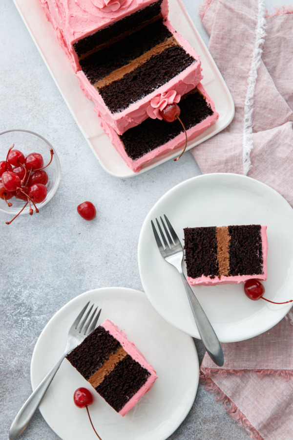 Chocolate Cherry Loaf Cake