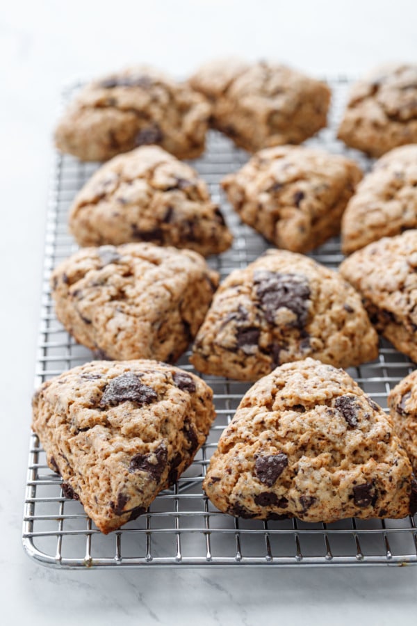 Espresso Chocolate Chip Scones