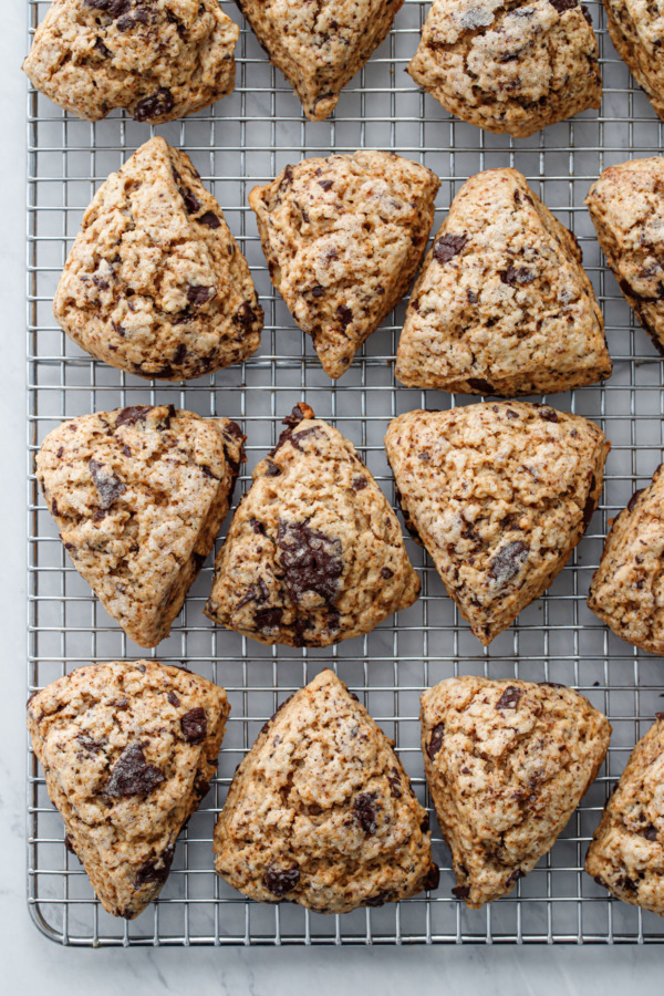 Espresso Chocolate Chip Scones