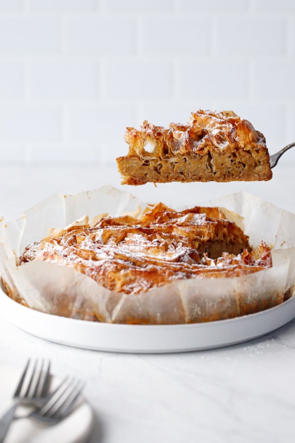 Pumpkin Ruffled Milk Pie