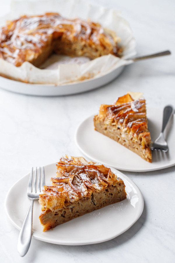 Pumpkin Ruffled Milk Pie