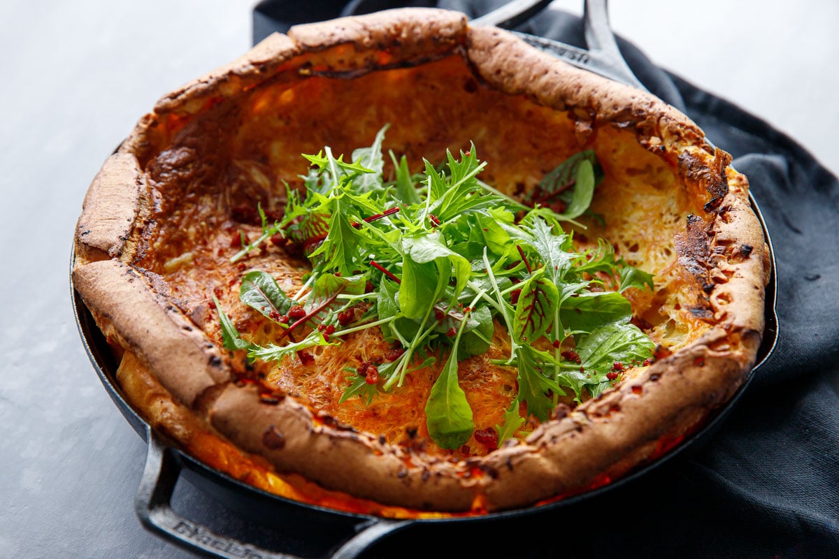 Savory Chorizo & Manchego Dutch Baby