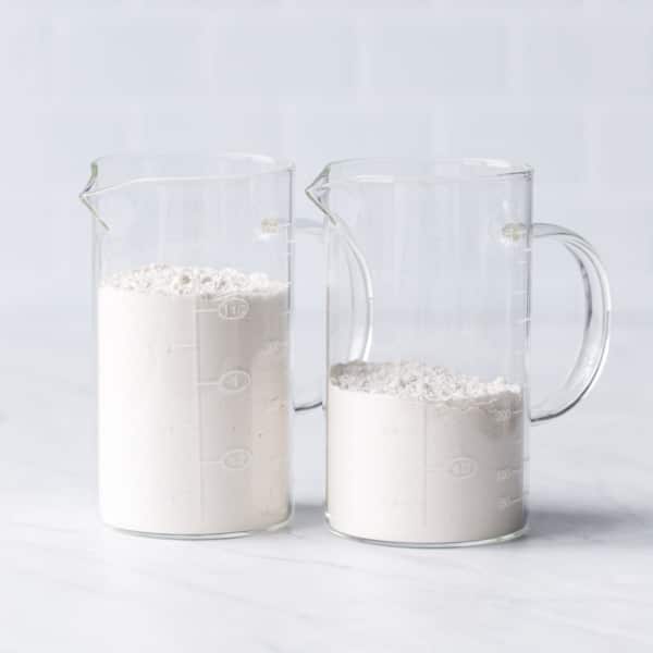 8 ounces of flour by weight versus 8 ounces of flour by volume