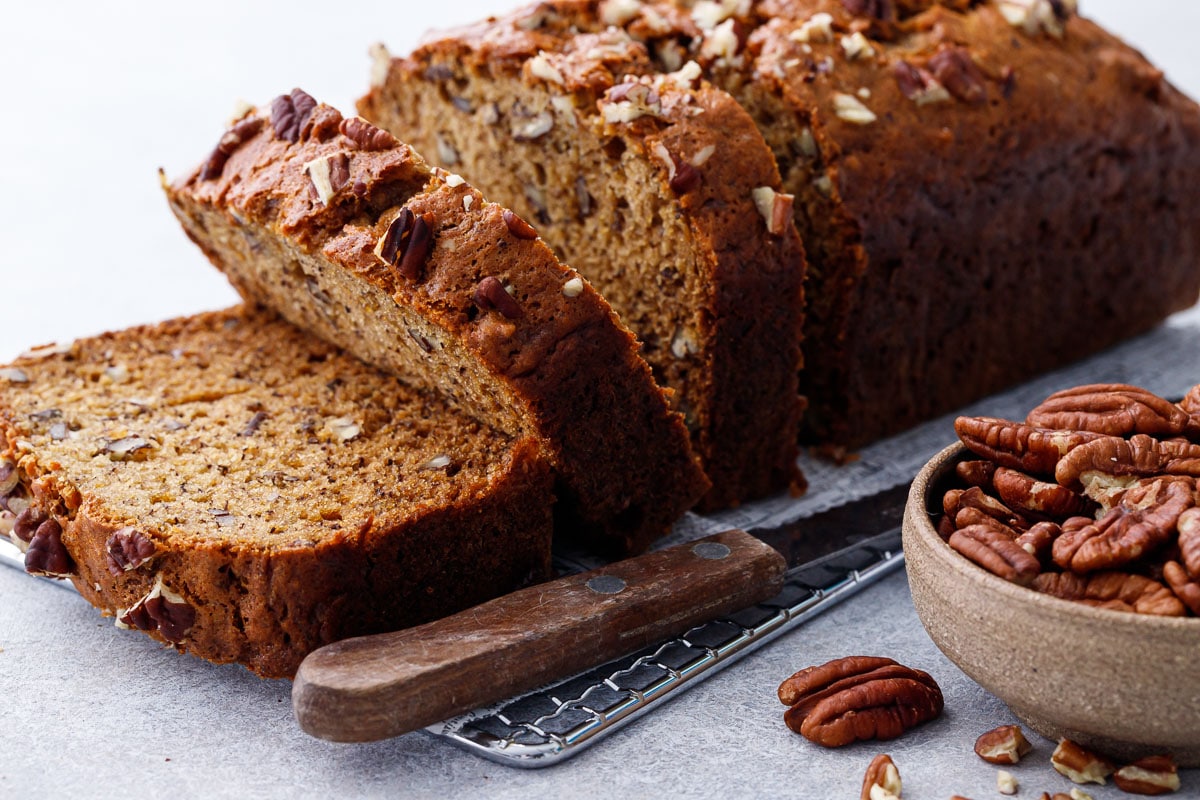 Bananas Foster Banana Bread