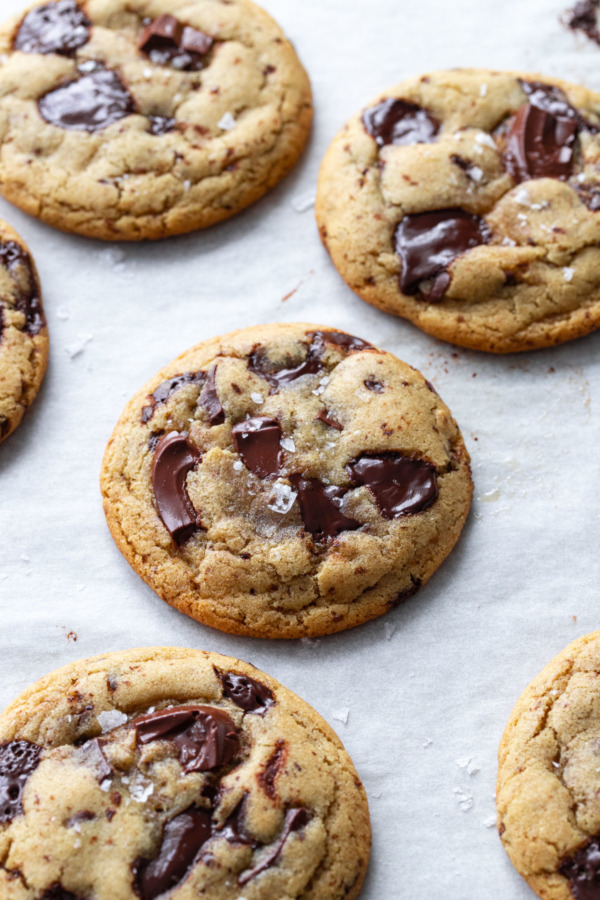 Biscuits aux brisures de chocolat à l'huile d'olive