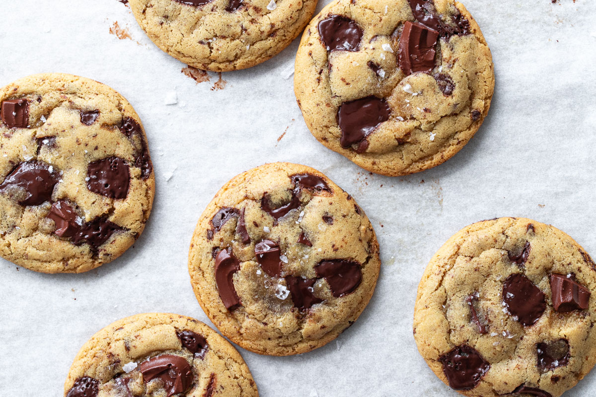Cacao Butter & Ruby Chocolate Chip Cookies