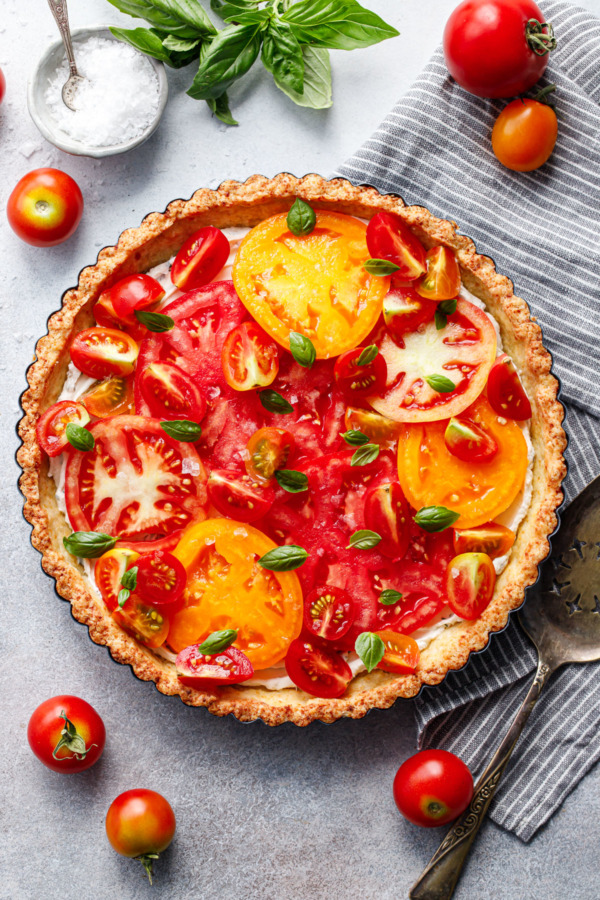 Heirloom Tomato Pie Recipe