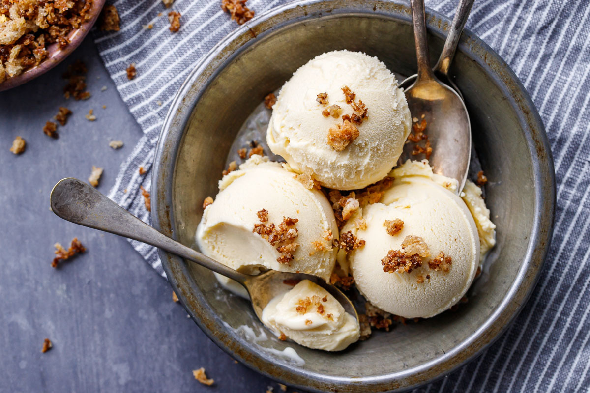 Sourdough Ice Cream