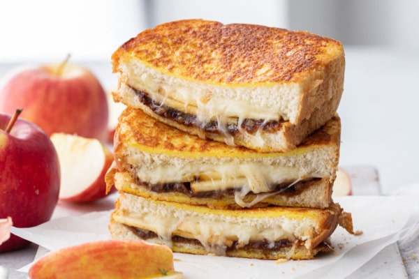 Apple Butter Grilled Cheese