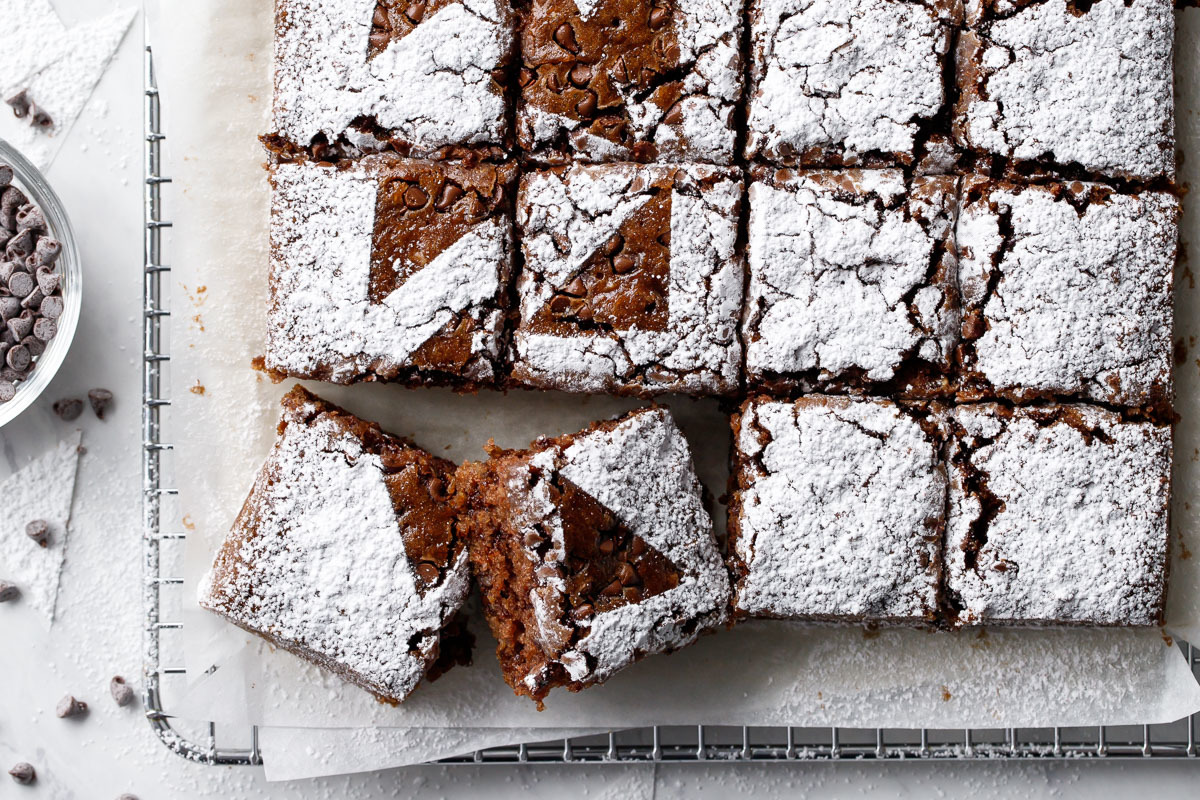 Oatmeal Chocolate Chip Snack Cake