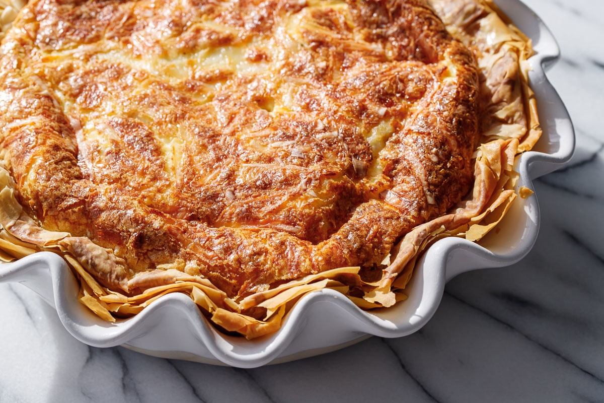 Cheese & Caramelized Onion Quiche